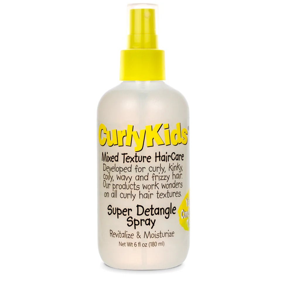 Curly Kids Super Detangling Spray | Tangle - Free Hair for Kids of All Textures – 6.0 oz - Beauty Exchange Beauty Supply