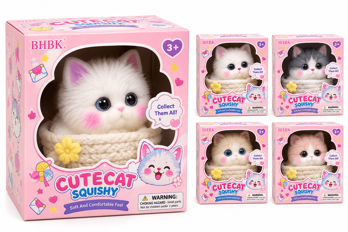 Cute Cat Squishy Toy - Beauty Exchange Beauty Supply