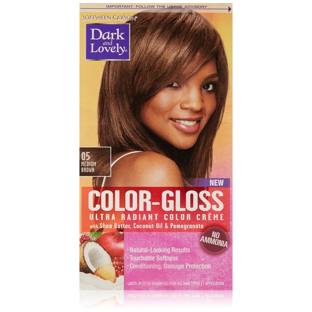Dark & Lovely Color - Gloss Crème – Medium Brown - Beauty Exchange Beauty Supply