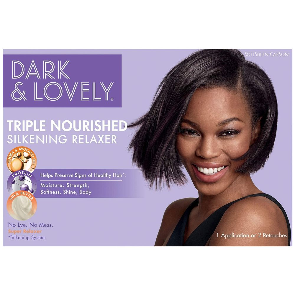 Dark & Lovely Shea Butter Relaxer – Regular & Super - Beauty Exchange Beauty Supply