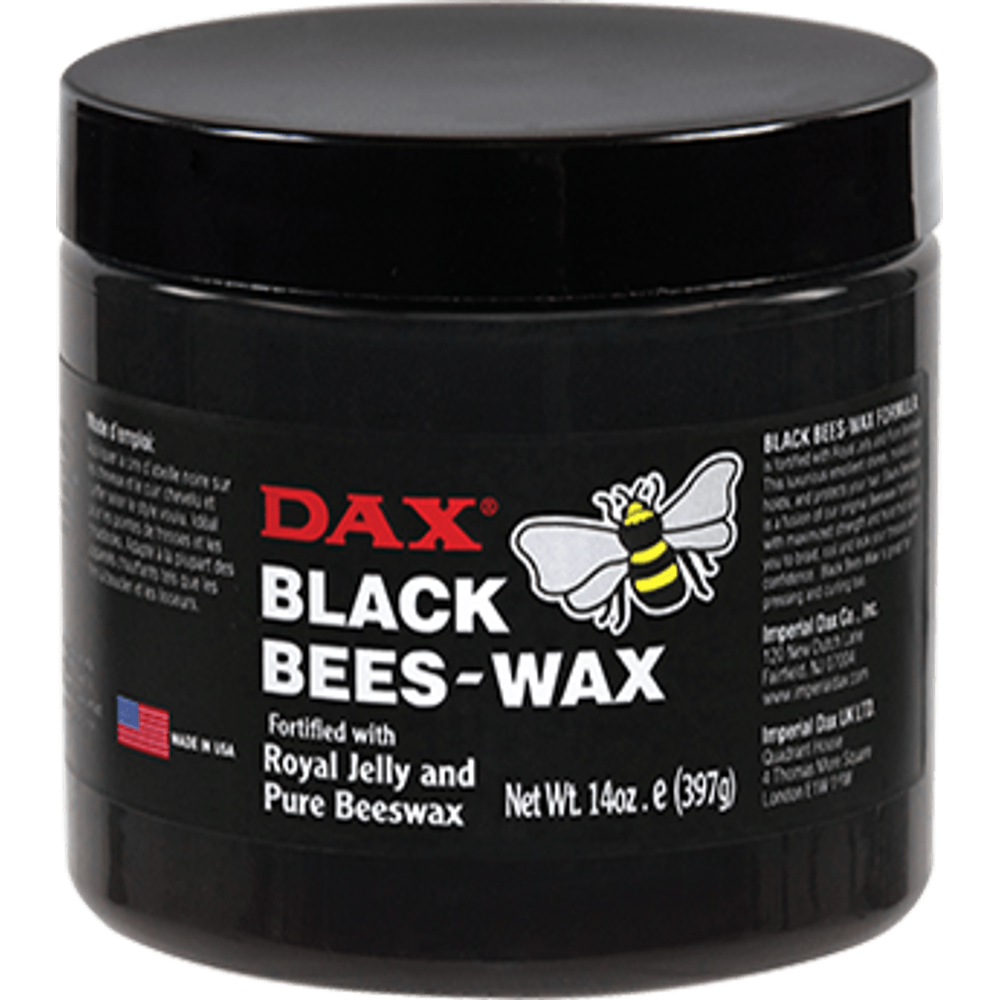 DAX Black Beeswax – Firm Hold Edge – 7.5 oz & 14 oz - Beauty Exchange Beauty Supply