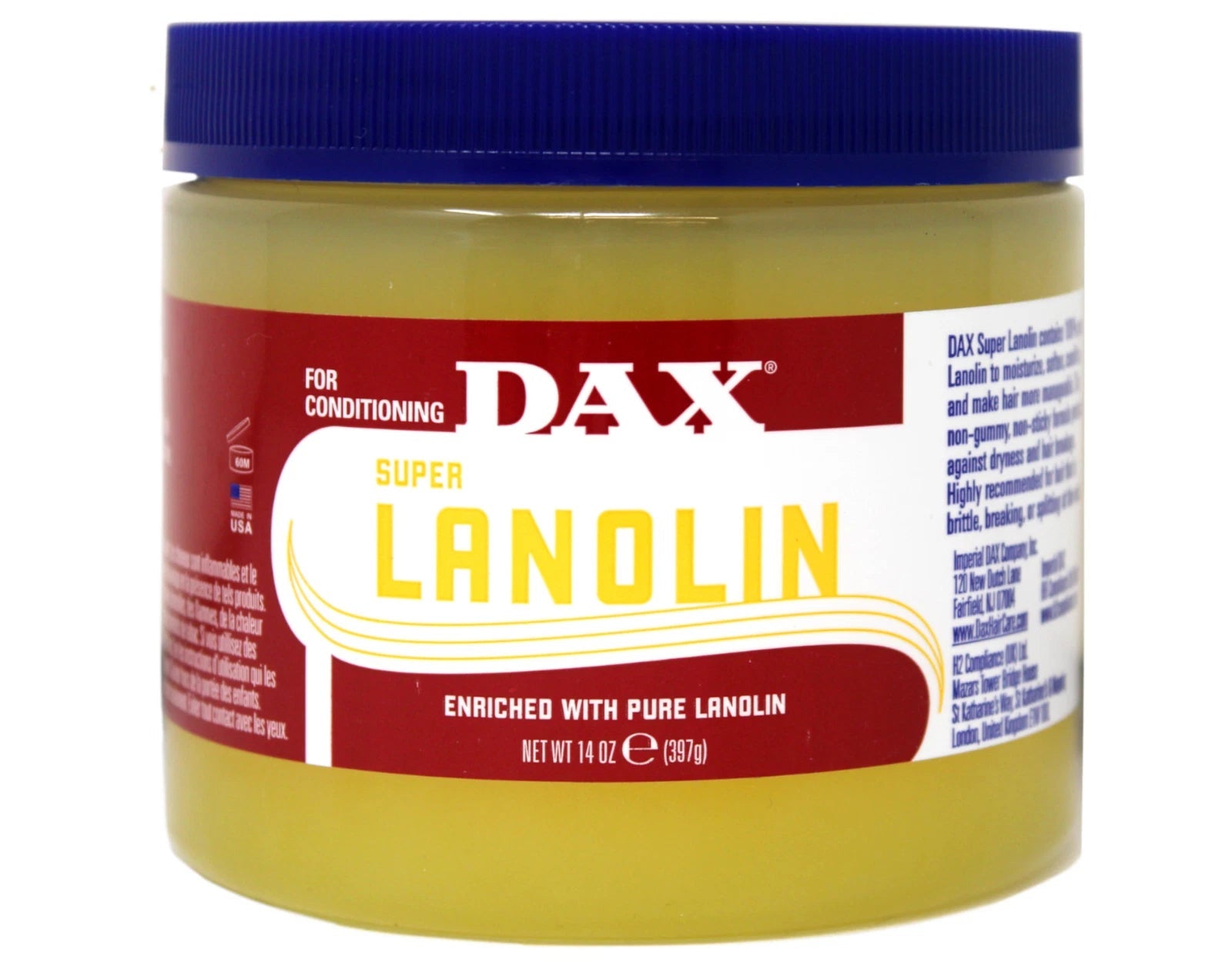 DAX Super Lanolin – Deep Moisture & Scalp Treatment – 14 oz - Beauty Exchange Beauty Supply