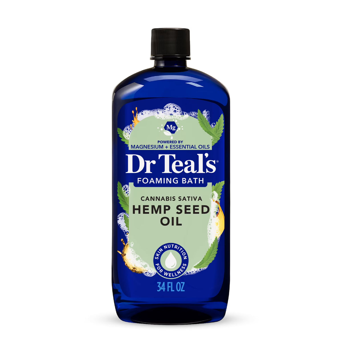 Dr Teal's Foaming Bath with Pure Epsom Salt – 34oz