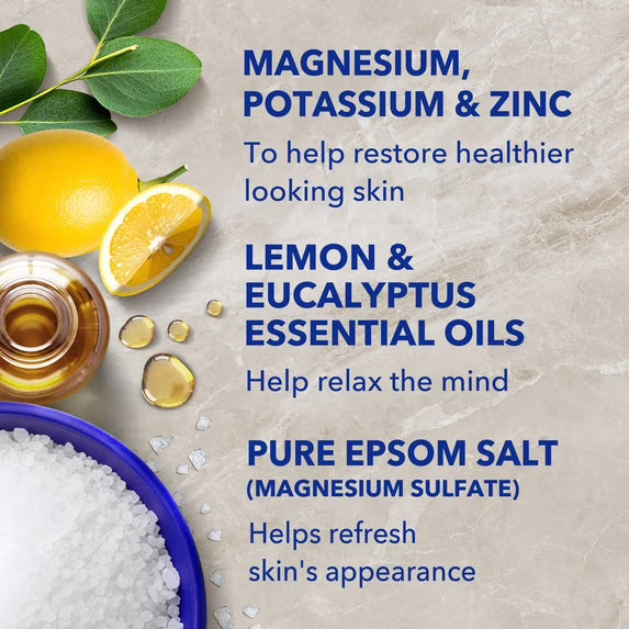 Dr Teal's Foaming Bath with Pure Epsom Salt – 34oz