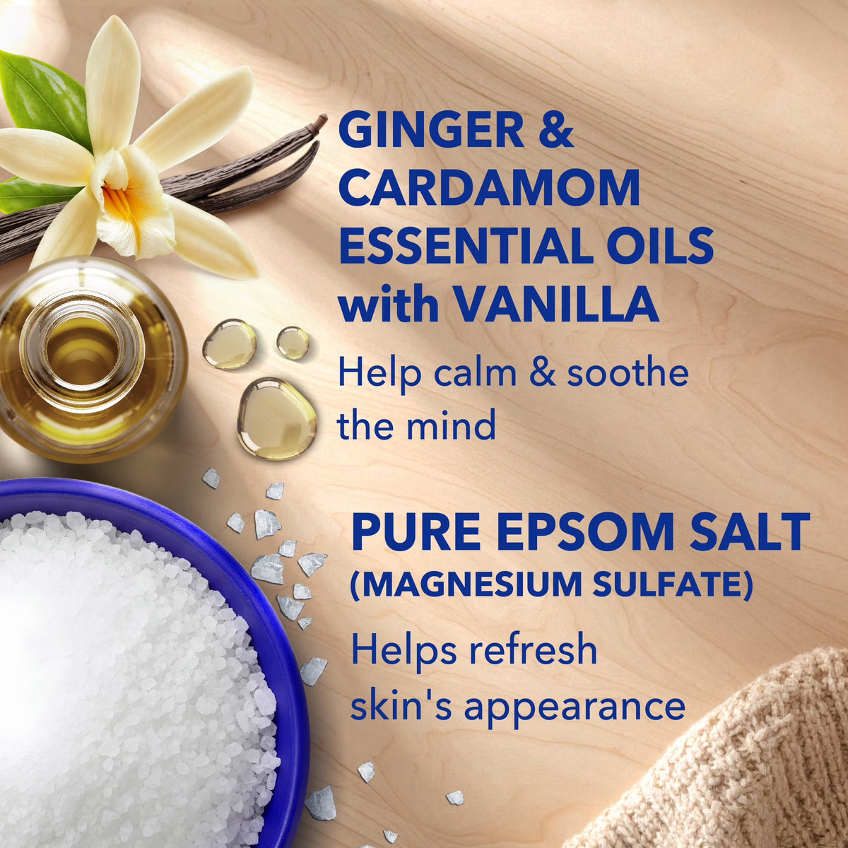 Dr Teal's Foaming Bath with Pure Epsom Salt – 34oz