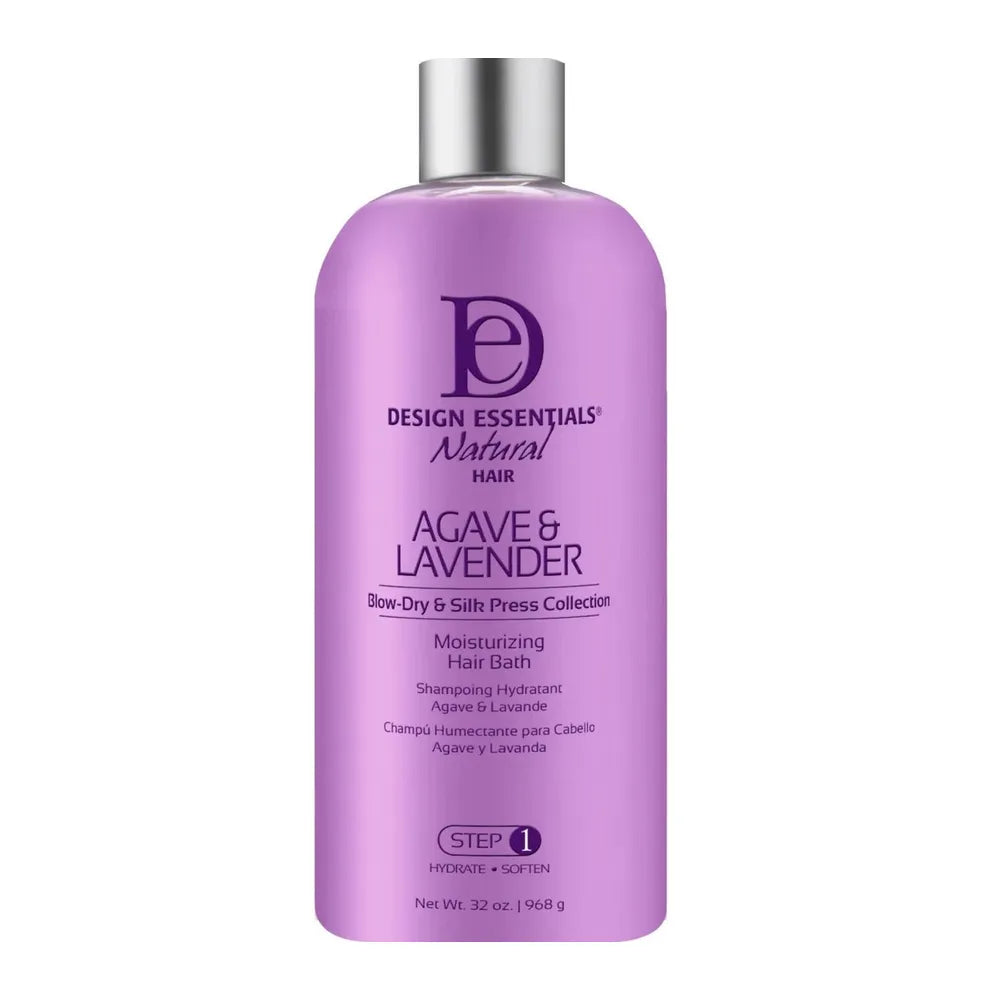 Design Essentials Agave & Lavender Hair Bath – 32 oz - Beauty Exchange Beauty Supply