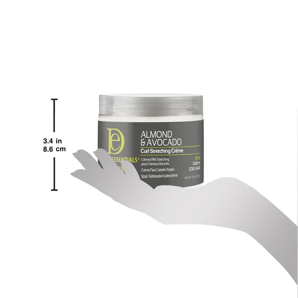 Design Essentials Almond & Avocado Curl Stretching Crème – 16 oz - Beauty Exchange Beauty Supply