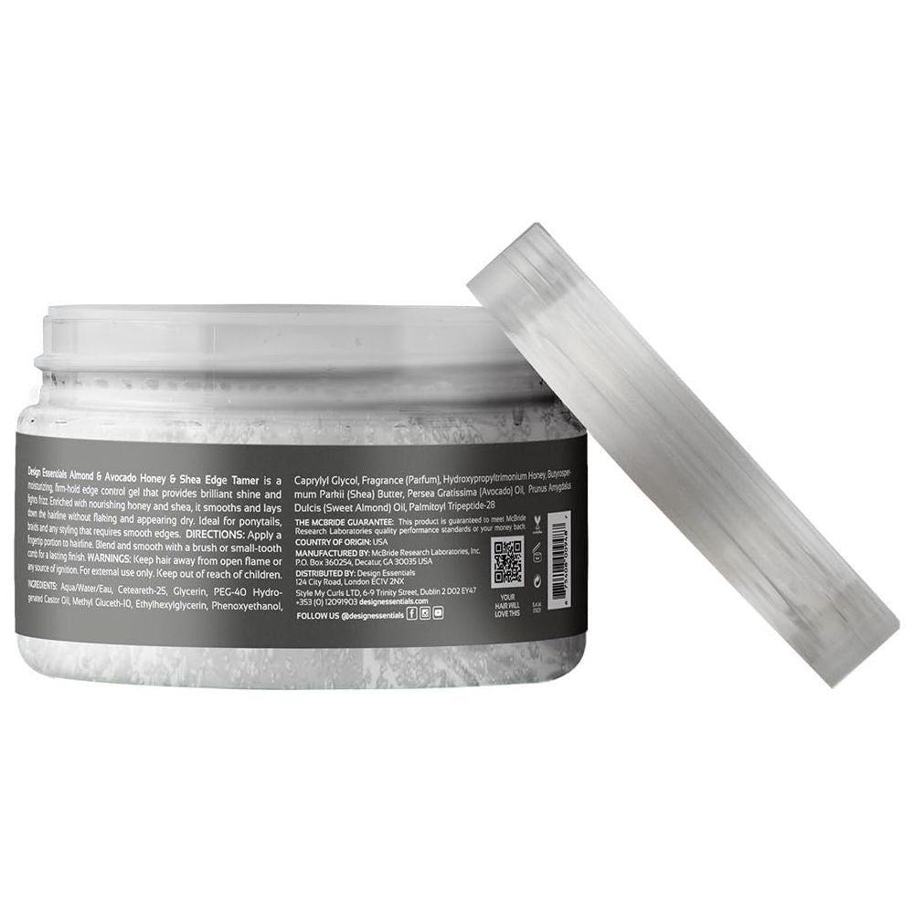 Design Essentials Honey & Shea Edge Tamer – Smooths, Defines & Holds – 3.7 oz - Beauty Exchange Beauty Supply