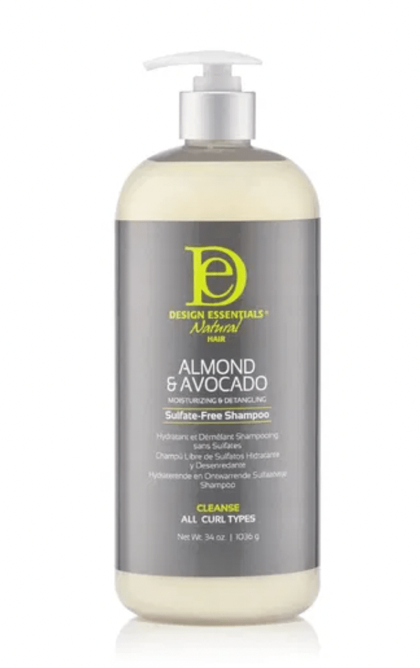 Design Essentials Natural Almond & Avocado Sulfate - Free Shampoo - Beauty Exchange Beauty Supply