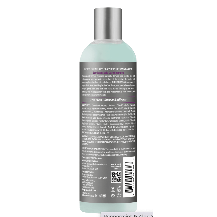 Design Essentials Peppermint & Aloe Conditioner – 12 oz - Beauty Exchange Beauty Supply