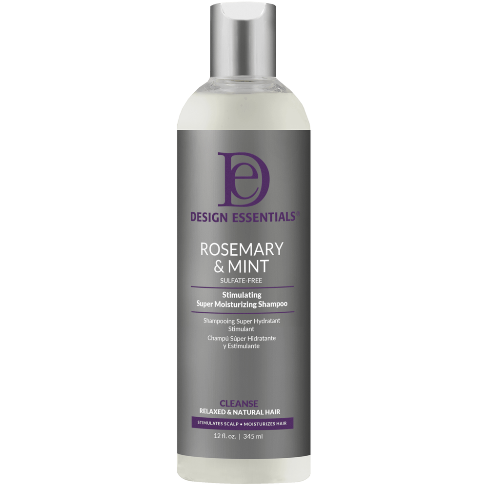 Design Essentials Rosemary & Mint Stimulating Shampoo – 12 oz - Beauty Exchange Beauty Supply