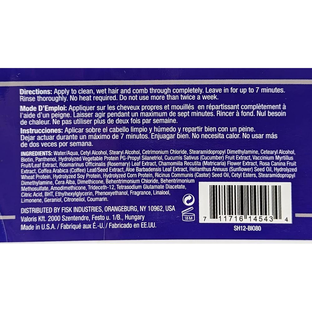 Difeel Biotin Pro Growth Hair Mask – 12 oz - Beauty Exchange Beauty Supply