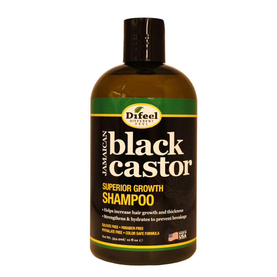 Difeel Jamaican Black Castor Oil Shampoo –12 oz - Beauty Exchange Beauty Supply
