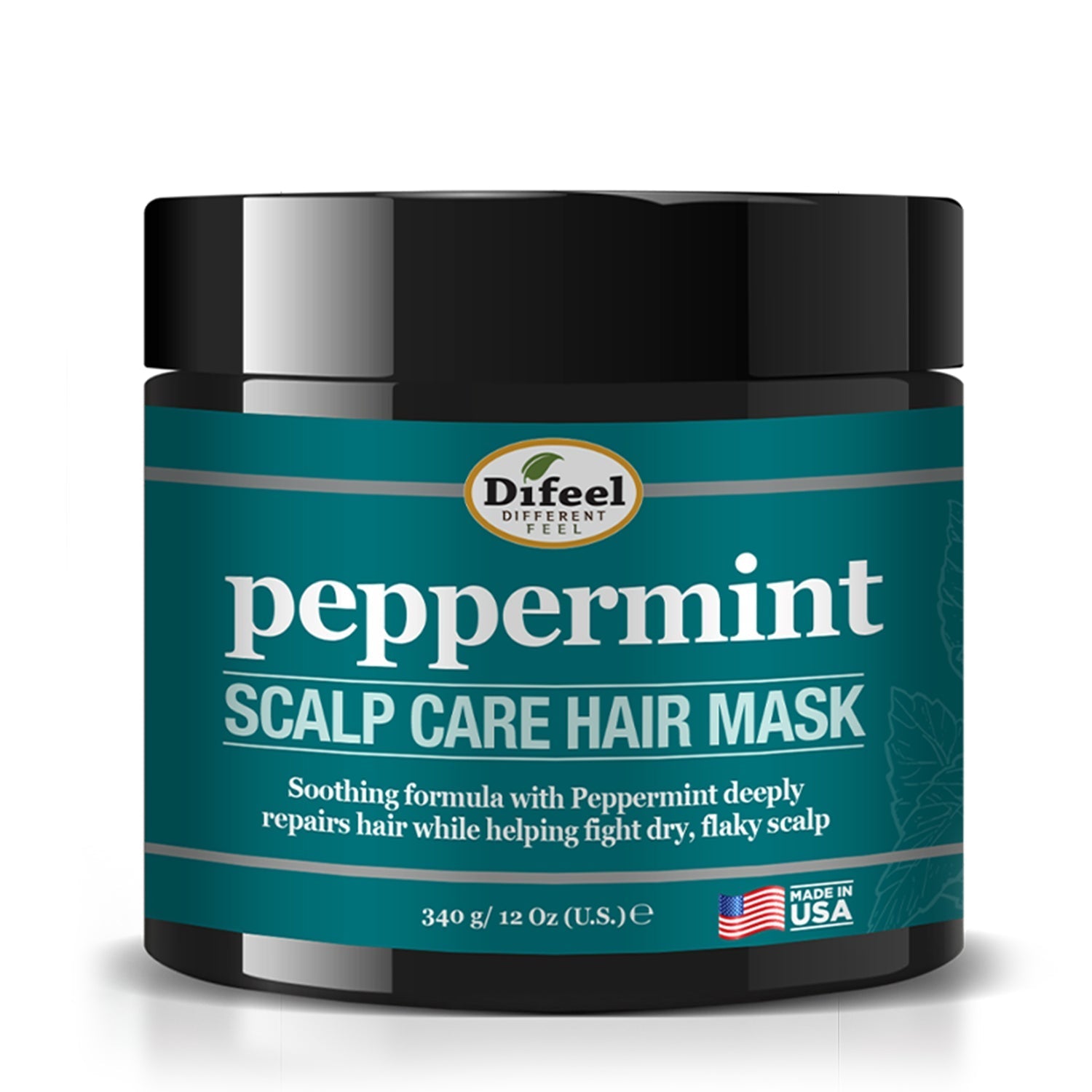 Difeel Peppermint Scalp Care Hair Mask – 12 oz - Beauty Exchange Beauty Supply