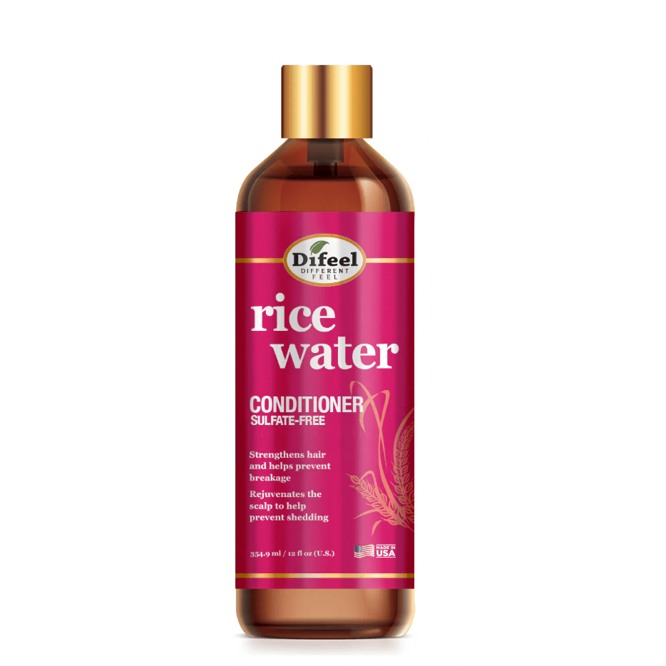 Difeel Rice Water Conditioner – 12 oz - Beauty Exchange Beauty Supply