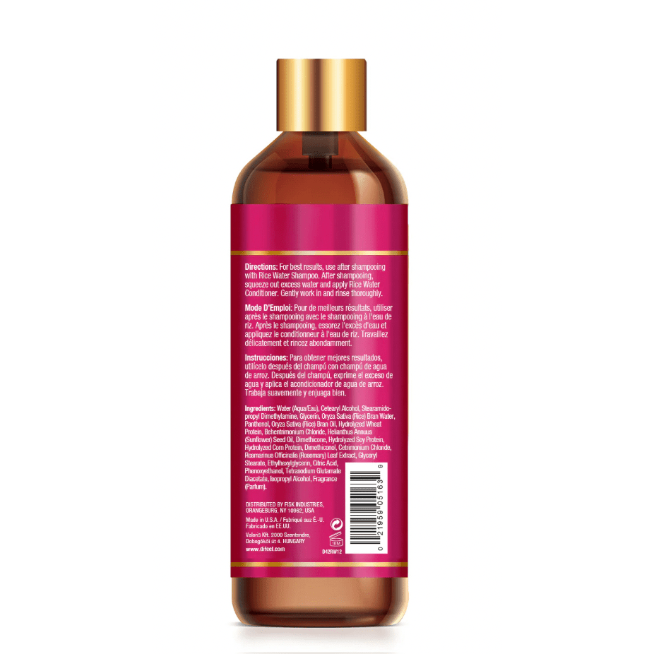 Difeel Rice Water Conditioner – 12 oz - Beauty Exchange Beauty Supply