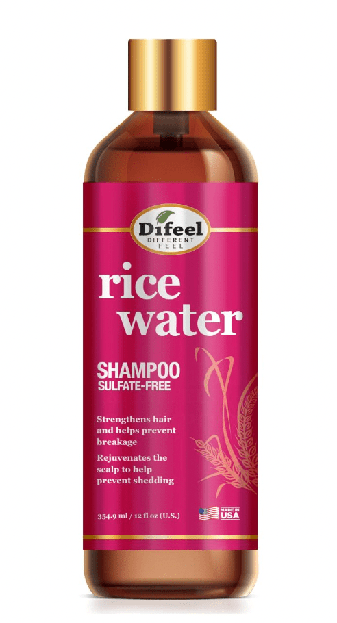 Difeel Rice Water Shampoo – 12 oz - Beauty Exchange Beauty Supply
