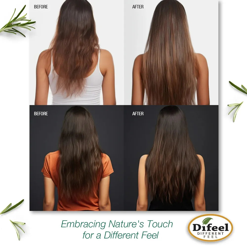 Difeel Rosemary & Mint Strengthening Shampoo & Conditioner with Biotin - Beauty Exchange Beauty Supply