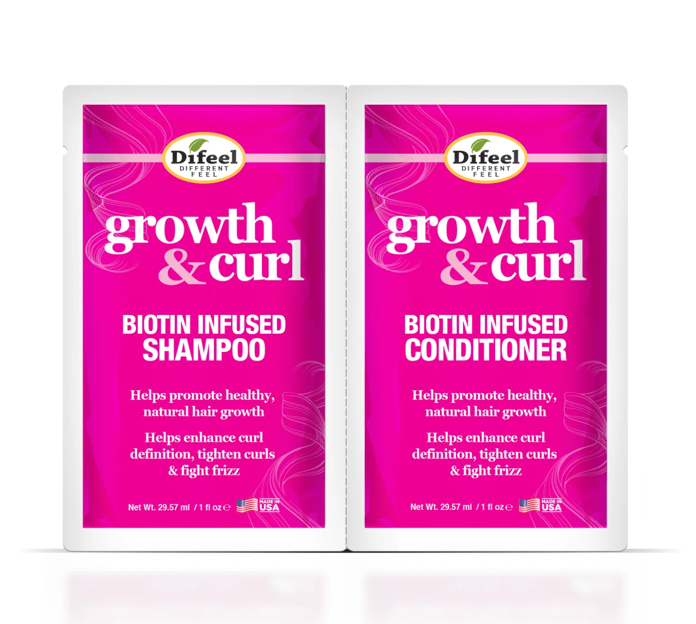 Difeel Shampoo & Conditioner Combo Packet – 2oz - Beauty Exchange Beauty Supply