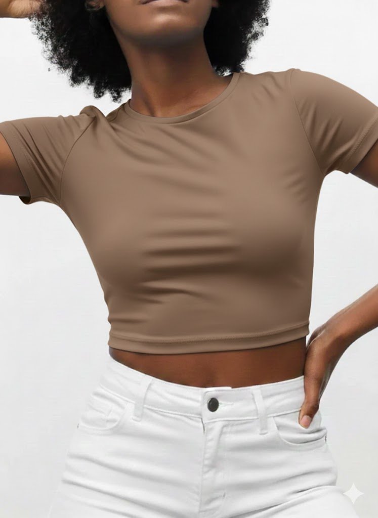 Dodo Basic Crop Top - Beauty Exchange Beauty Supply