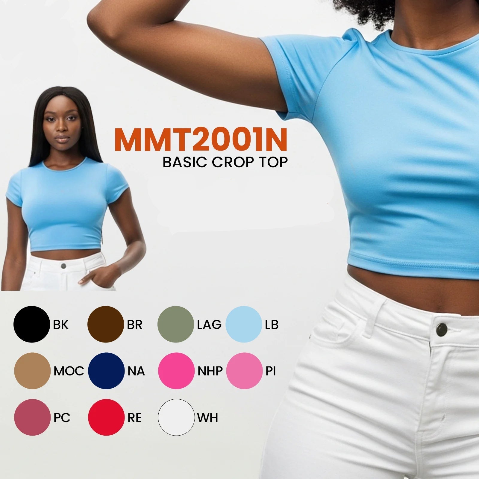Dodo Basic Crop Top - Beauty Exchange Beauty Supply