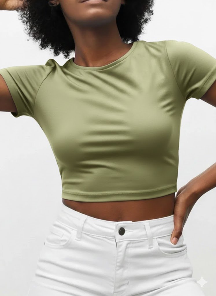 Dodo Basic Crop Top - Beauty Exchange Beauty Supply