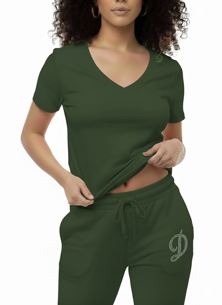 DODO Basic V - Neck T-Shirt - Beauty Exchange Beauty Supply