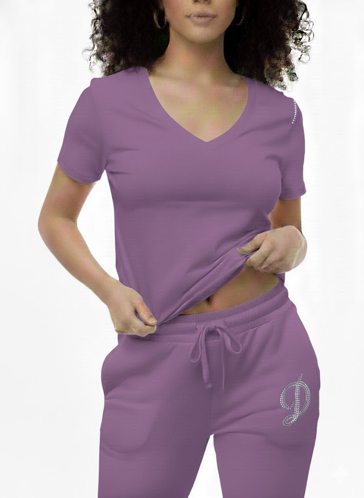 DODO Basic V - Neck T-Shirt - Beauty Exchange Beauty Supply