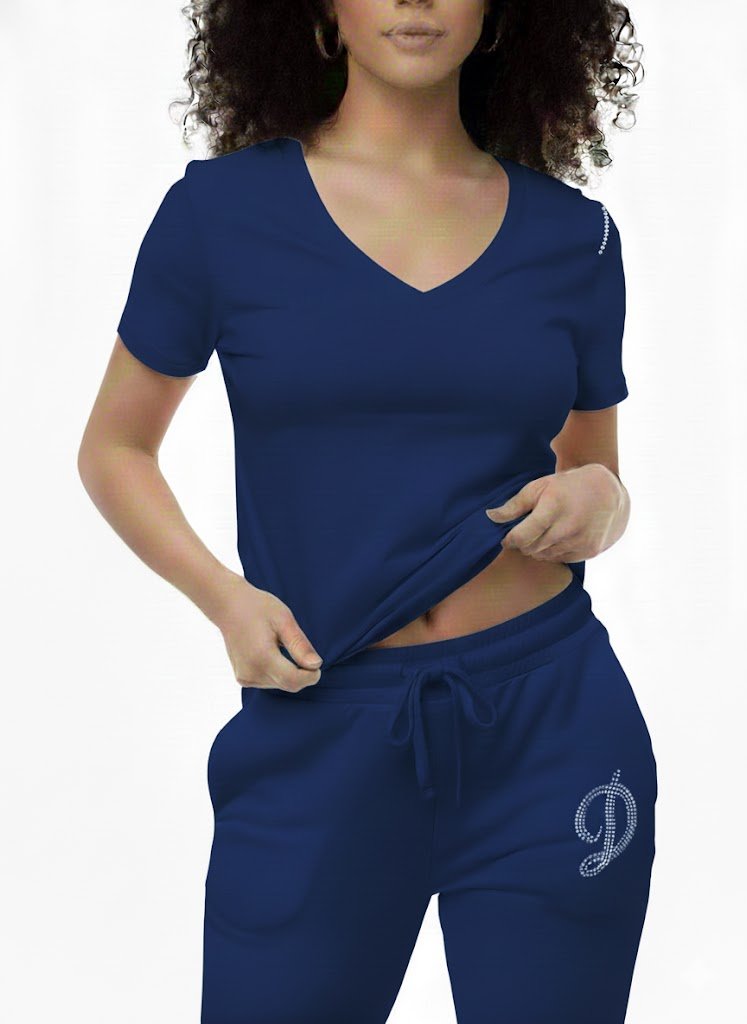 DODO Basic V - Neck T-Shirt - Beauty Exchange Beauty Supply