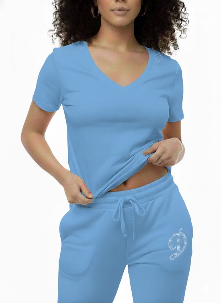 DODO Basic V - Neck T-Shirt - Beauty Exchange Beauty Supply