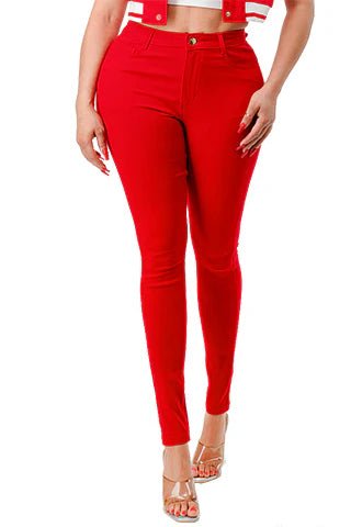 DODO Colorful Basic Pants - Plus - Beauty Exchange Beauty Supply