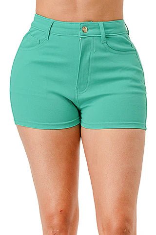 Dodo High Rise Stretch Color Shorts - Reg - Beauty Exchange Beauty Supply