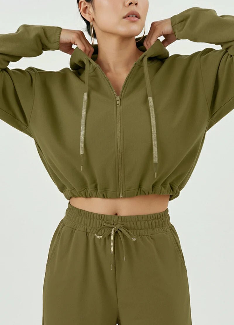 DODO Oversized Zip Hoodie Jacket - Beauty Exchange Beauty Supply