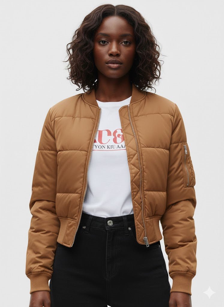 DODO Padding Bomber Jacket - Beauty Exchange Beauty Supply