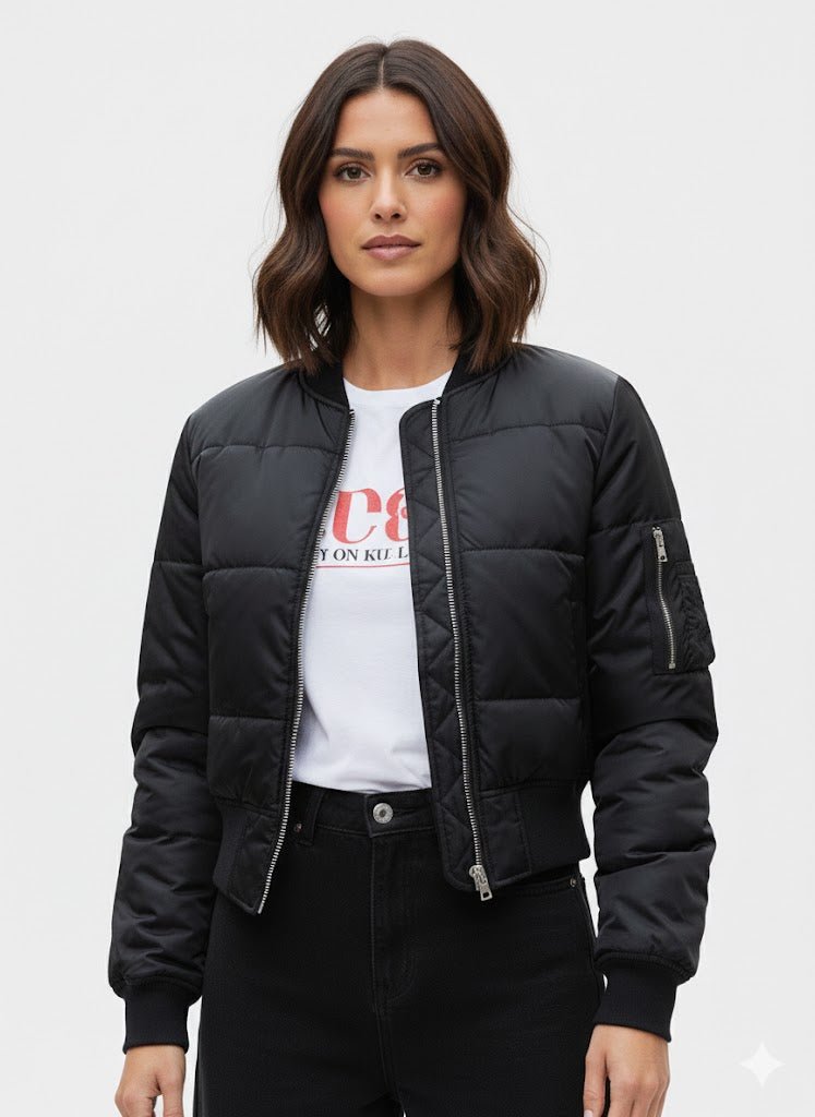 DODO Padding Bomber Jacket - Beauty Exchange Beauty Supply