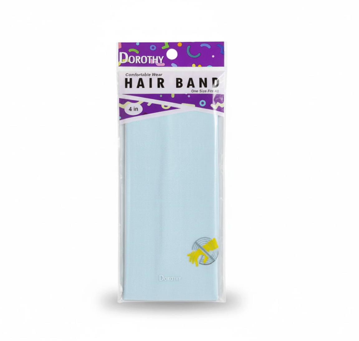 Dorothy 4 in Hair Band Comfortable Wear - Sky Blue - Beauty Exchange Beauty Supply