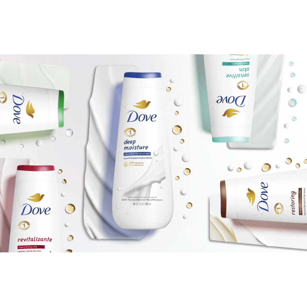 Dove Caring Bath Creamy Collection - 750ml - Beauty Exchange Beauty Supply