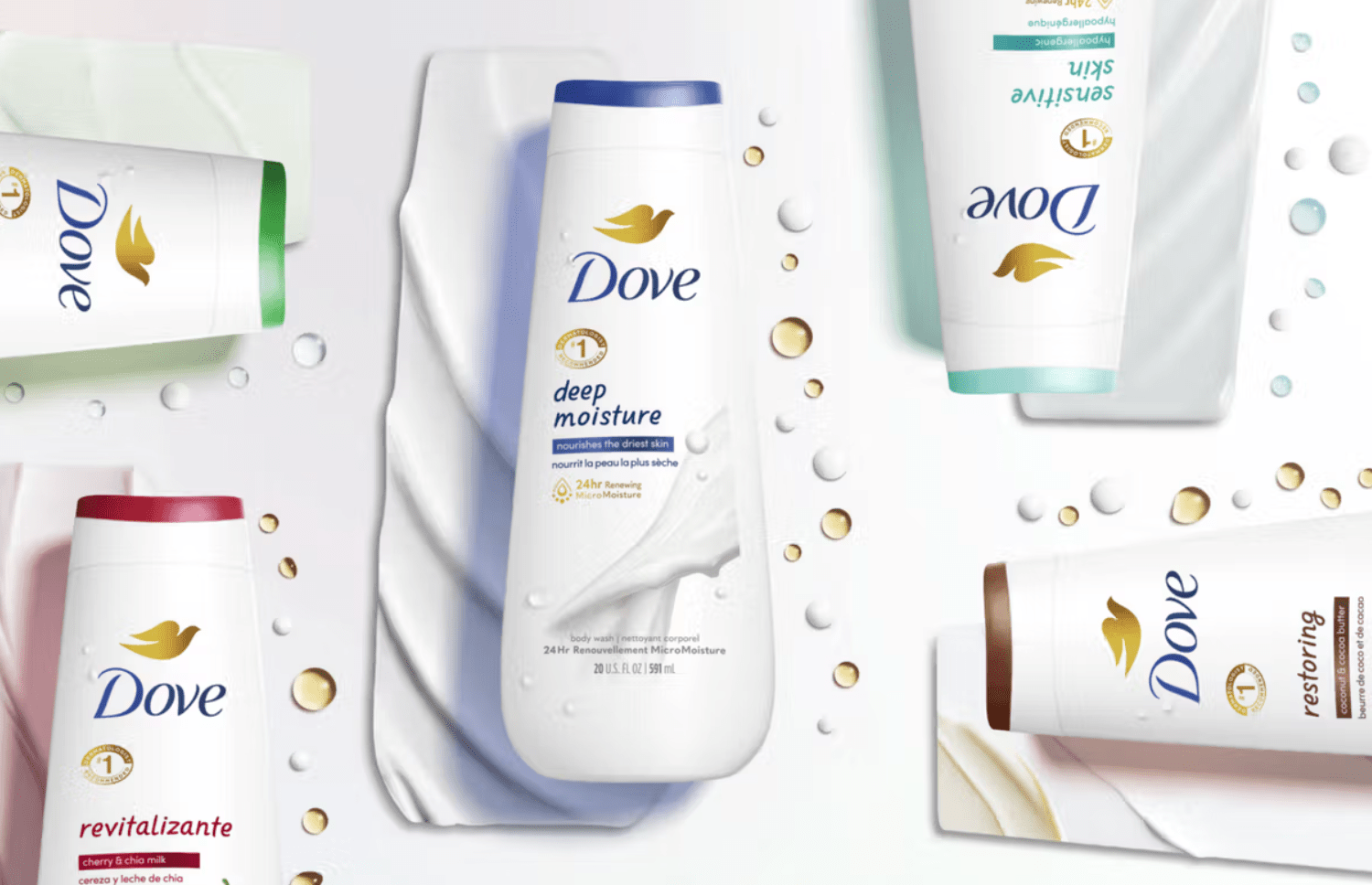 Dove Caring Bath Creamy Collection - 750ml - Beauty Exchange Beauty Supply