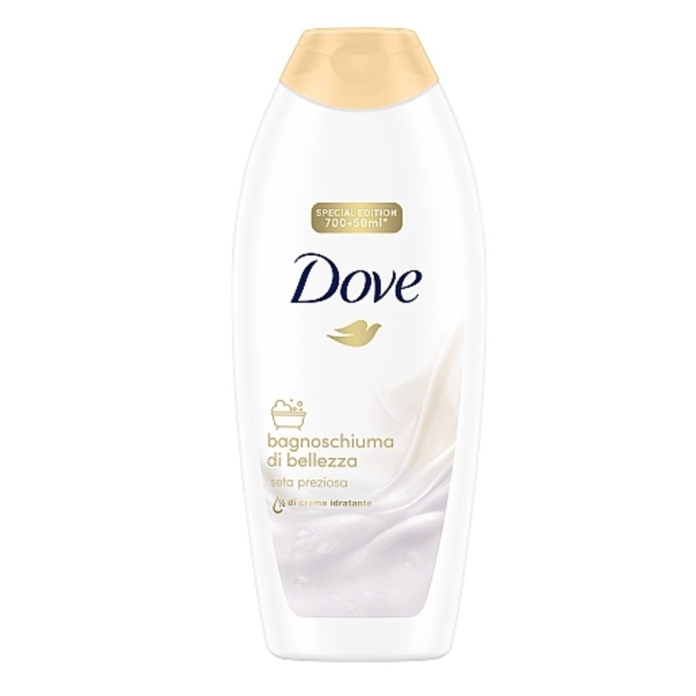 Dove Caring Bath – Shea Butter / Precious Silk Creamy – 750 ml - Beauty Exchange Beauty Supply