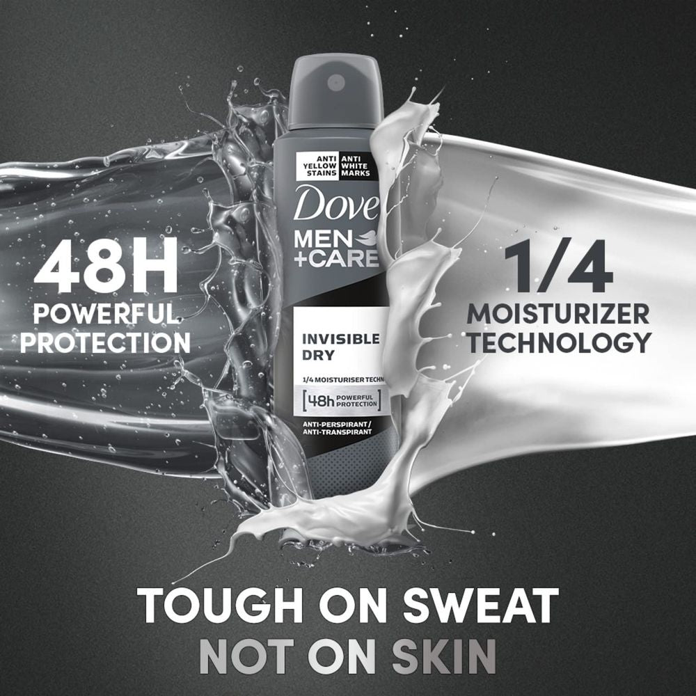Dove Men+Care Invisible Dry Deodorant - 250ml - Beauty Exchange Beauty Supply