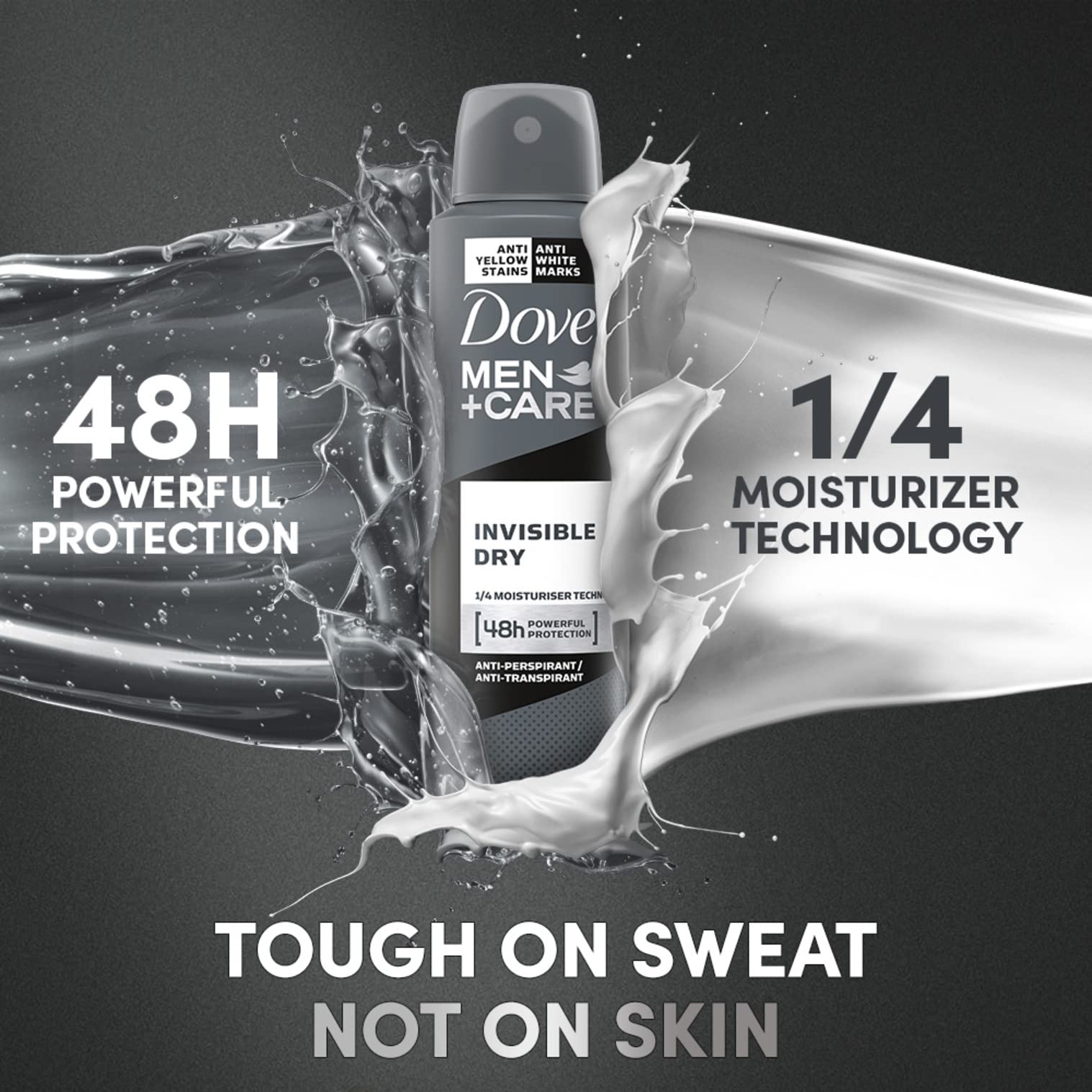 Dove Men+Care Invisible Dry Deodorant - 250ml - Beauty Exchange Beauty Supply