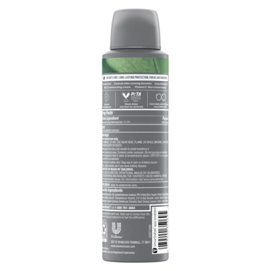 Dove Men+Care Men's Antiperspirant Deodorant Dry Spray – Extra Fresh - Beauty Exchange Beauty Supply