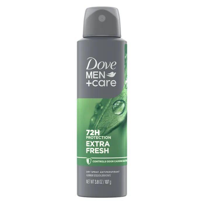 Dove Men+Care Men's Antiperspirant Deodorant Dry Spray – Extra Fresh - Beauty Exchange Beauty Supply