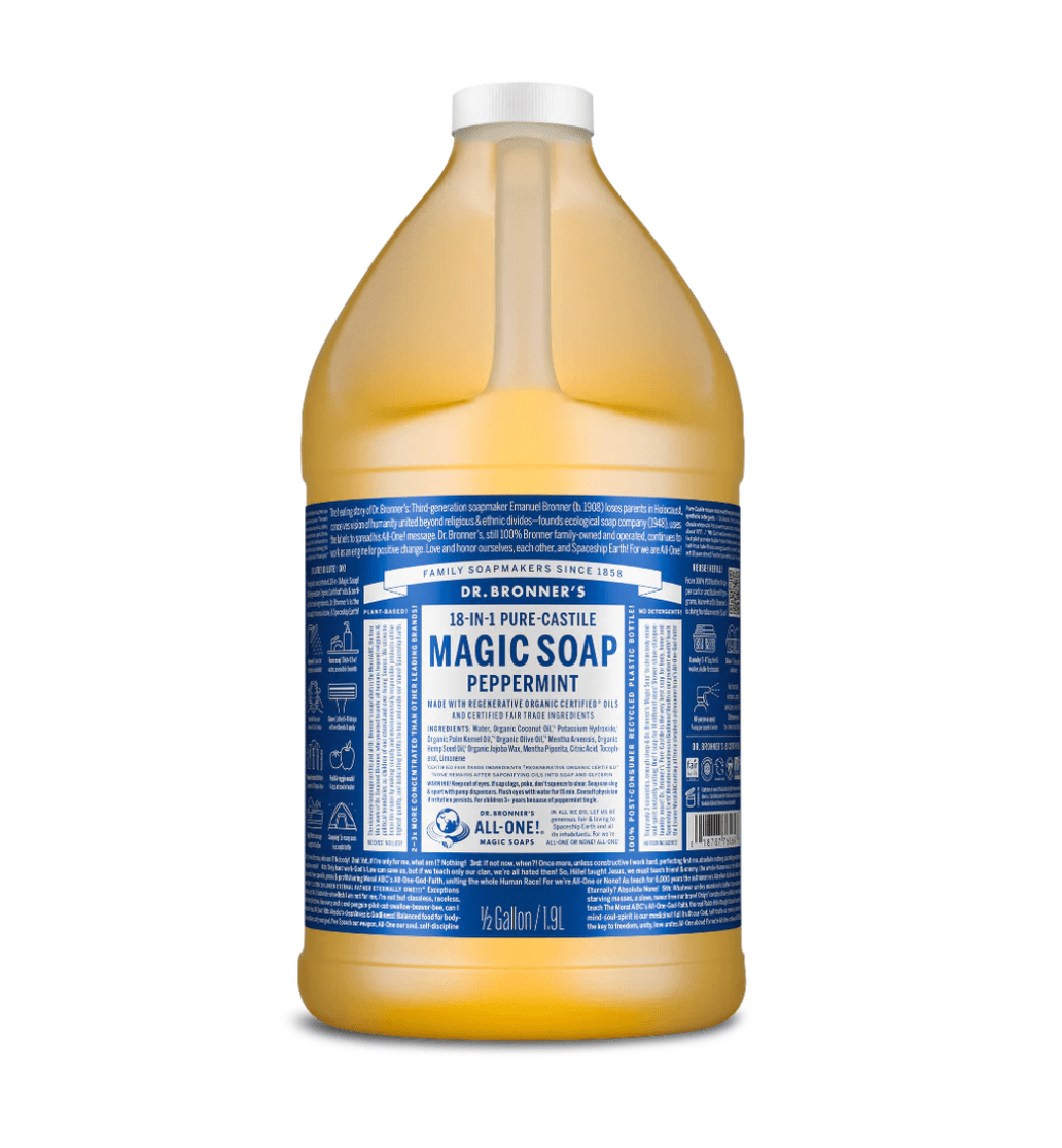 Dr. Bronner’s Pure - Castile Liquid Soap – 1/2 Gallon - Beauty Exchange Beauty Supply