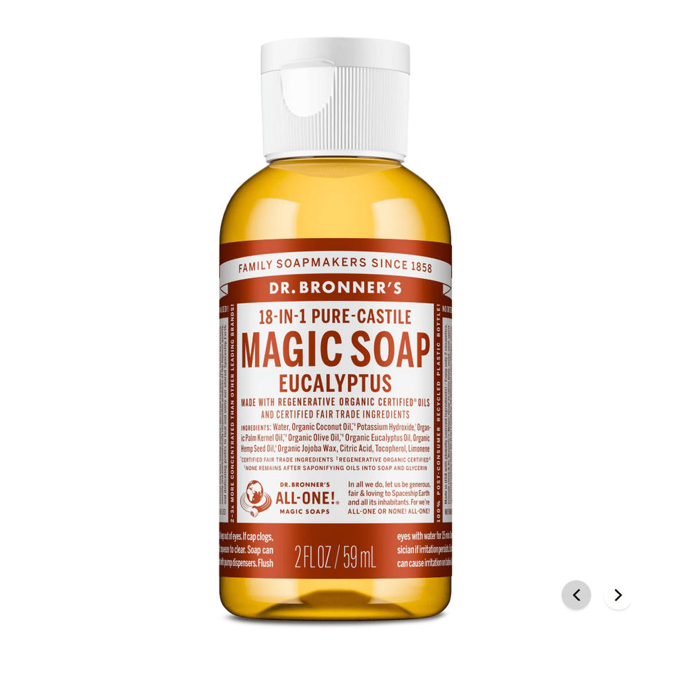 Dr. Bronner's Pure - Castile Liquid Soap - 2 oz - Beauty Exchange Beauty Supply