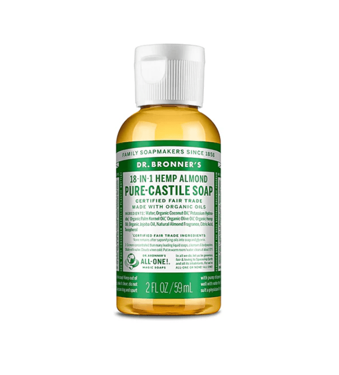 Dr. Bronner's Pure - Castile Liquid Soap - 2 oz - Beauty Exchange Beauty Supply