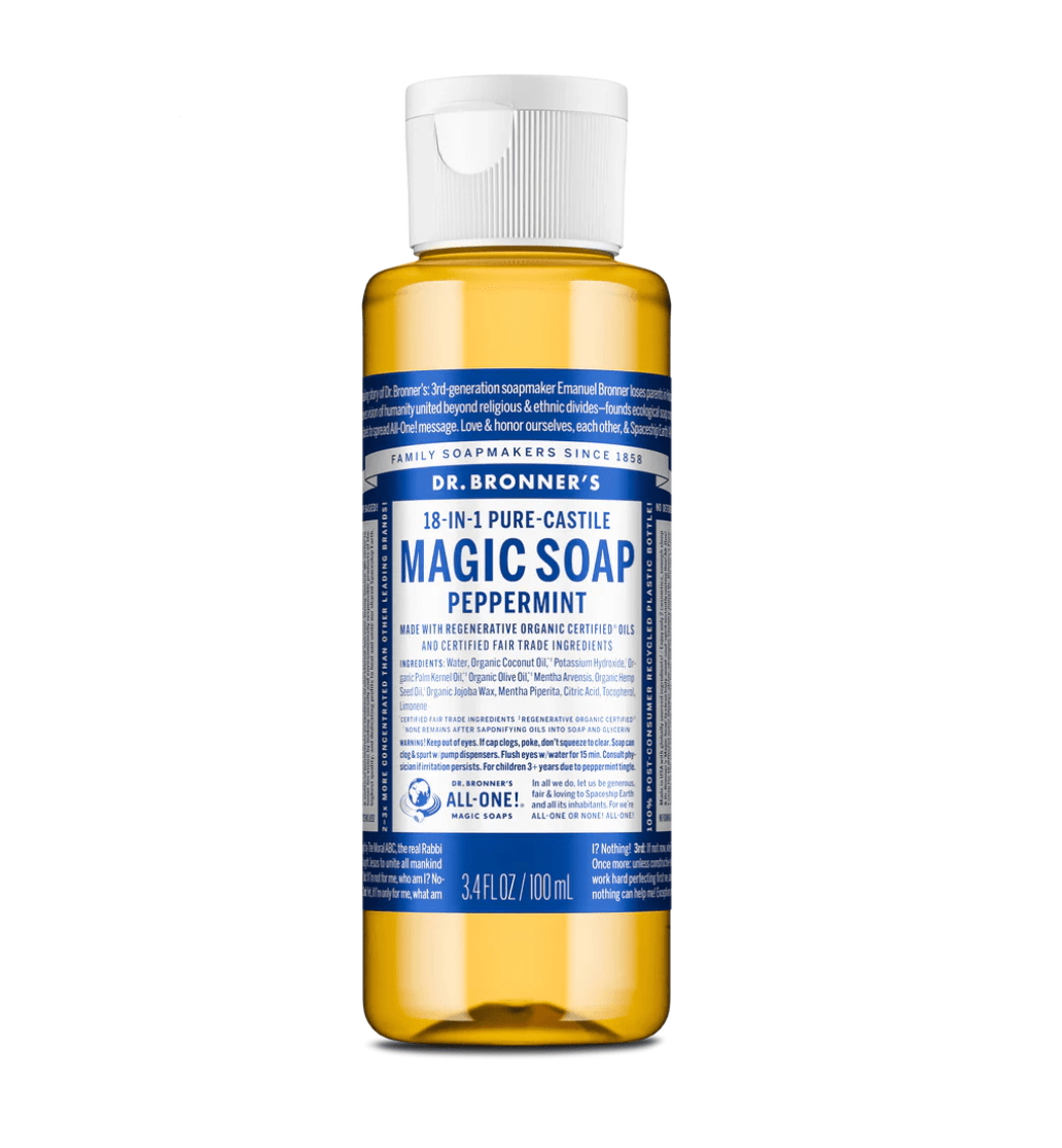Dr. Bronner’s Pure - Castile Liquid Soap – 3.2oz - Beauty Exchange Beauty Supply