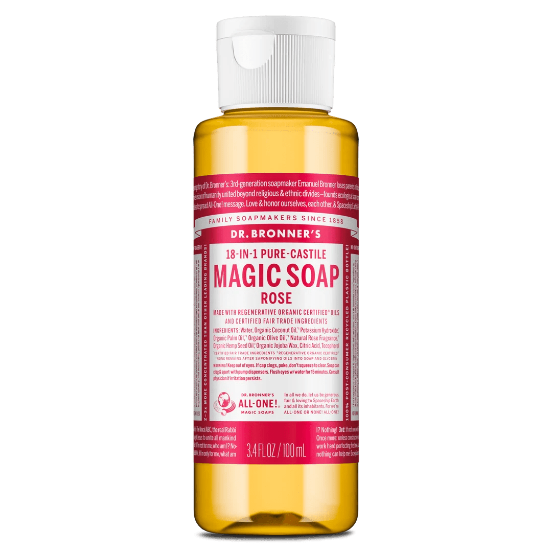 Dr. Bronner’s Pure-Castile Liquid Soap – 3.4oz - Beauty Exchange Beauty Supply