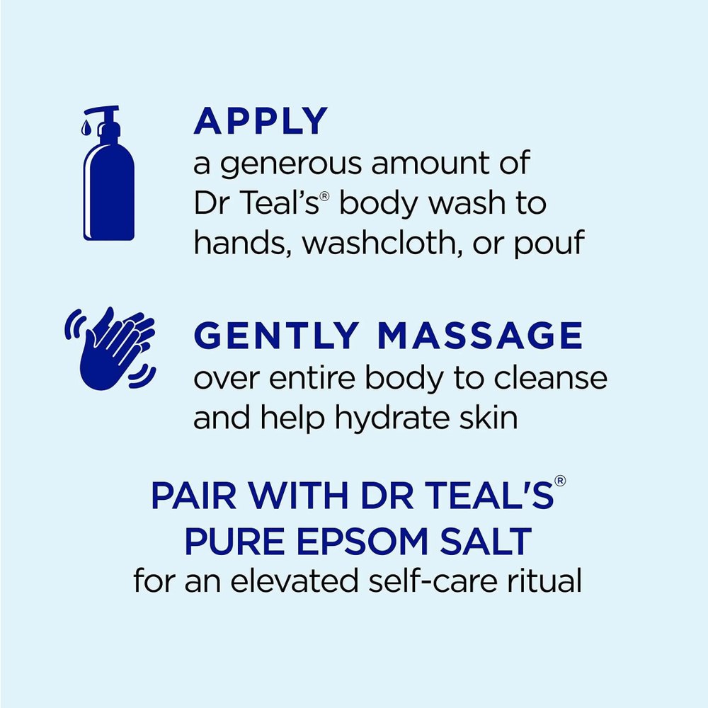 Dr. Teal's Detox & Energize with Ginger & Clay Body Wash – 24oz - Beauty Exchange Beauty Supply