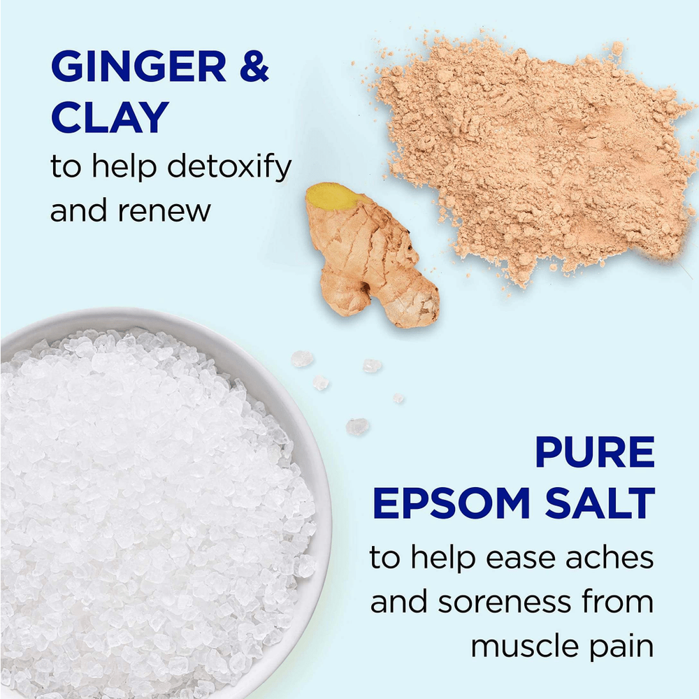 Dr. Teal's Detox & Energize with Ginger & Clay Body Wash – 24oz - Beauty Exchange Beauty Supply